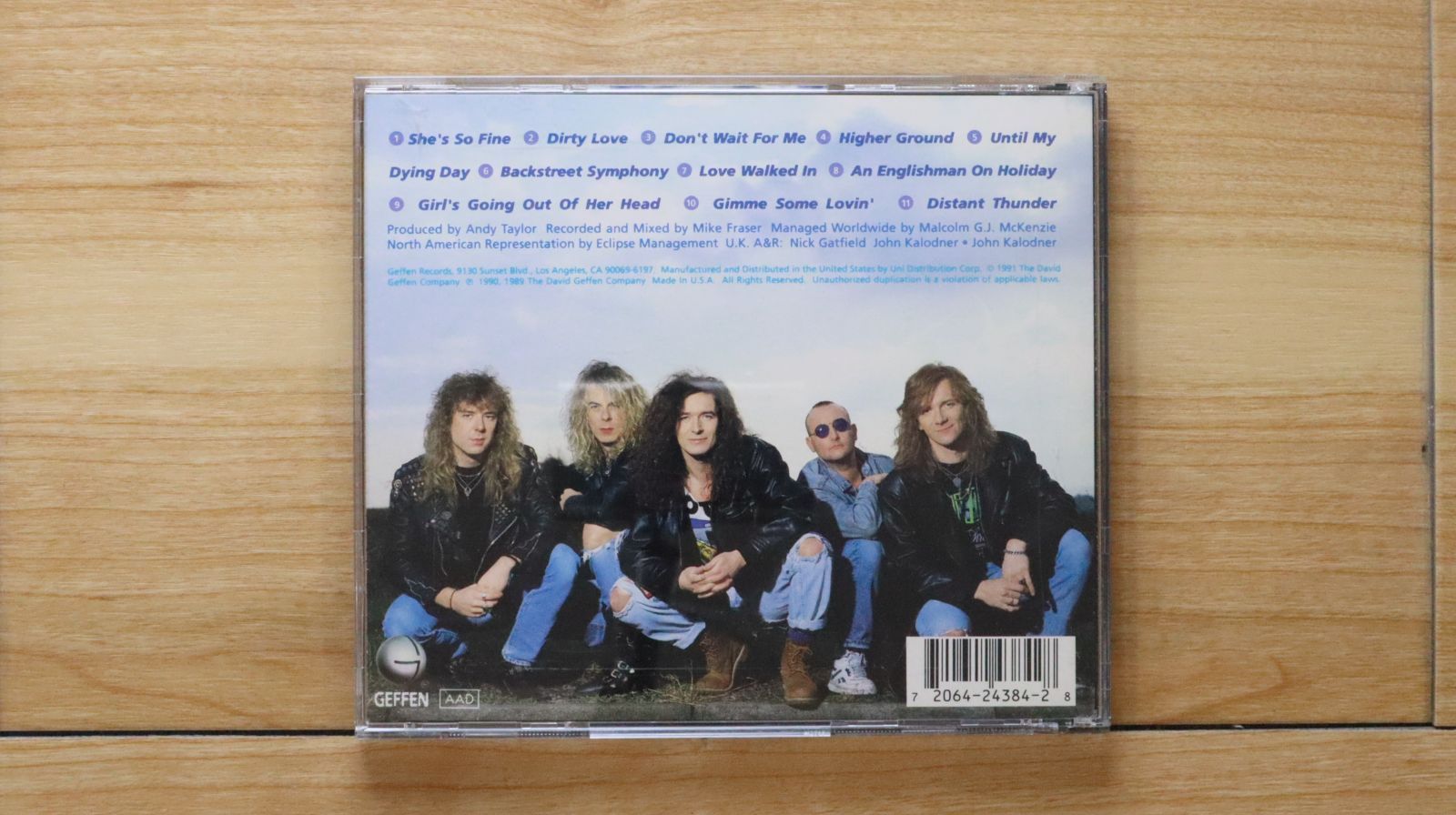 中古CD☆カミナリ/THUNDER□ Backstreet Symphony 【GEFD24384