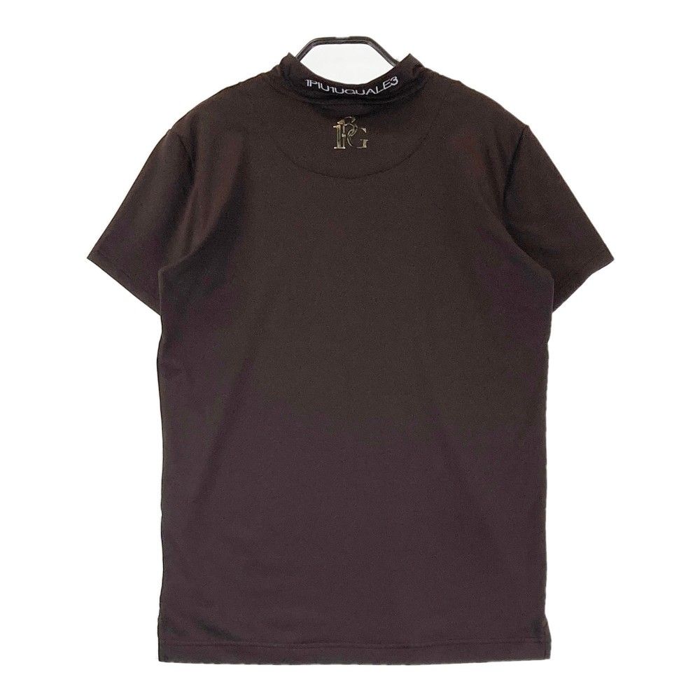 サイズ：3 1PIU1UGUALE3 GOLF 半袖モックネックTシャツ ブラウン