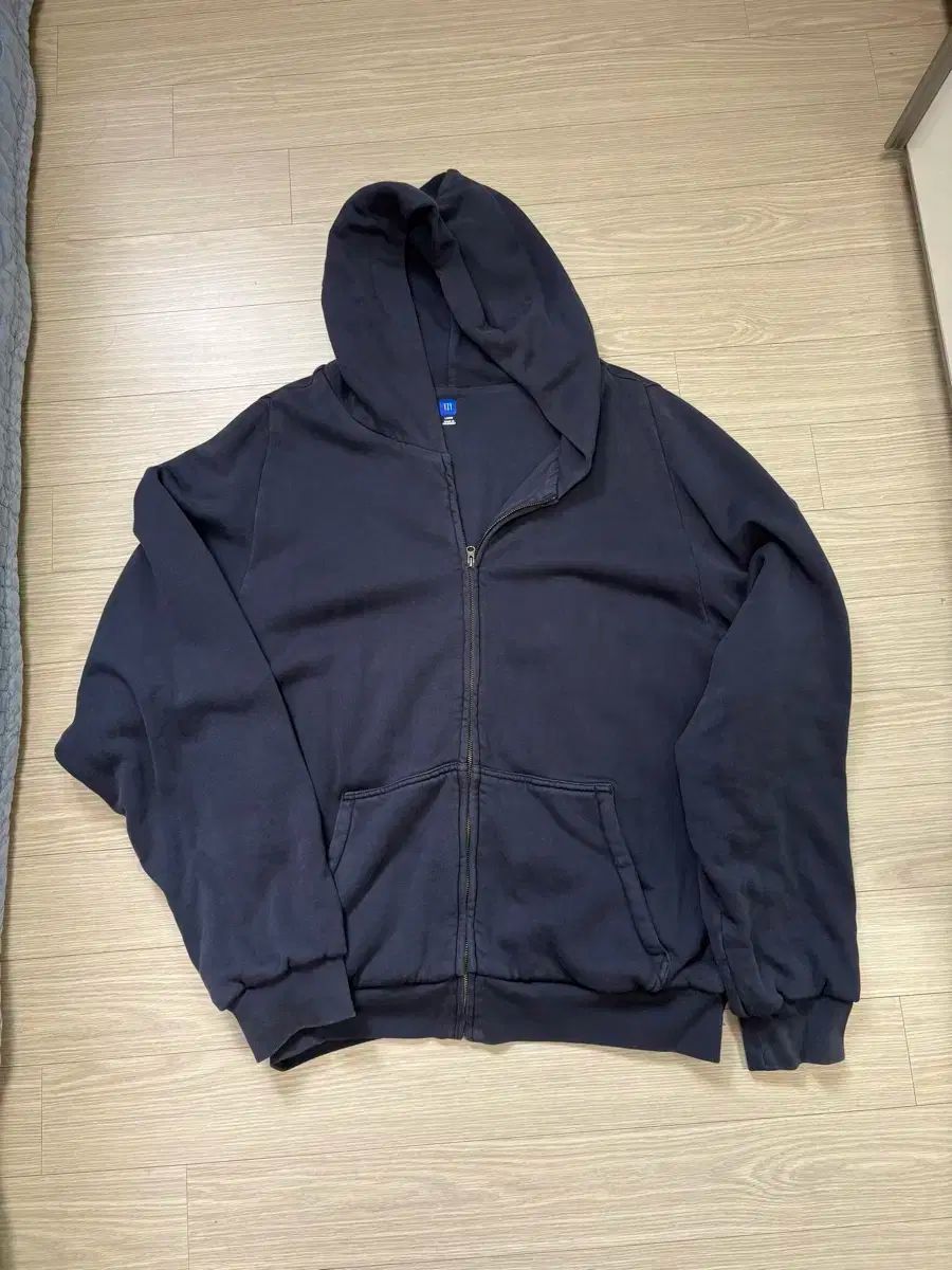 YEEZY GAP フルジップパーカー イージー ギャップ NAVY L