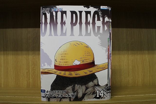 DVD ONE PIECE ワンピース 14th マリンフォード編 全14巻 レンタル落ち