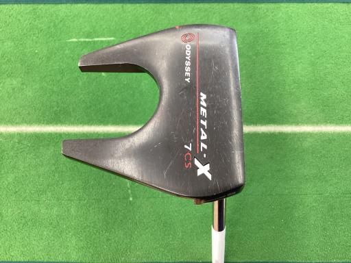 オデッセイ METAL-X 7CS 35インチ パター PT スチール フレックスその他 メンズ 男性用 右利き 右用 Dランク ゴルフクラブ