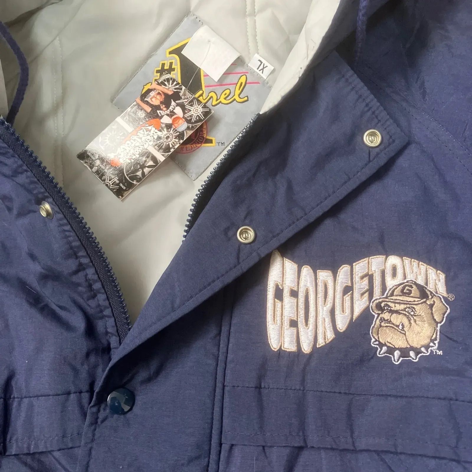 Georgetown Hoyas Puffer Jacket Vintage 90