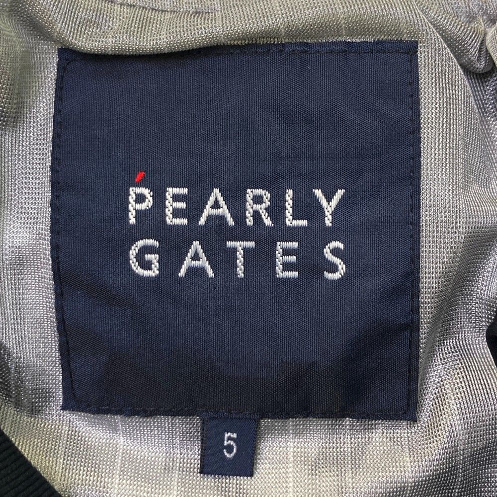 サイズ：5 PEARLY GATES パーリーゲイツ 蓄熱 ジップジャケット ロゴ ゼブラ柄 ブラック系 [240101179225] ゴルフウェア  メンズ ストスト - メルカリ