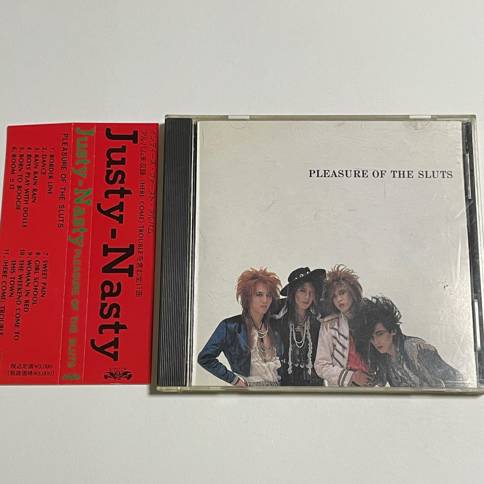 廃盤品‼︎Justy-Nasty CD アルバム帯付き 4枚&シングル 2枚セット CD Justy-Nasty『PLEASURE OF THE SLUTS』 - メルカリ