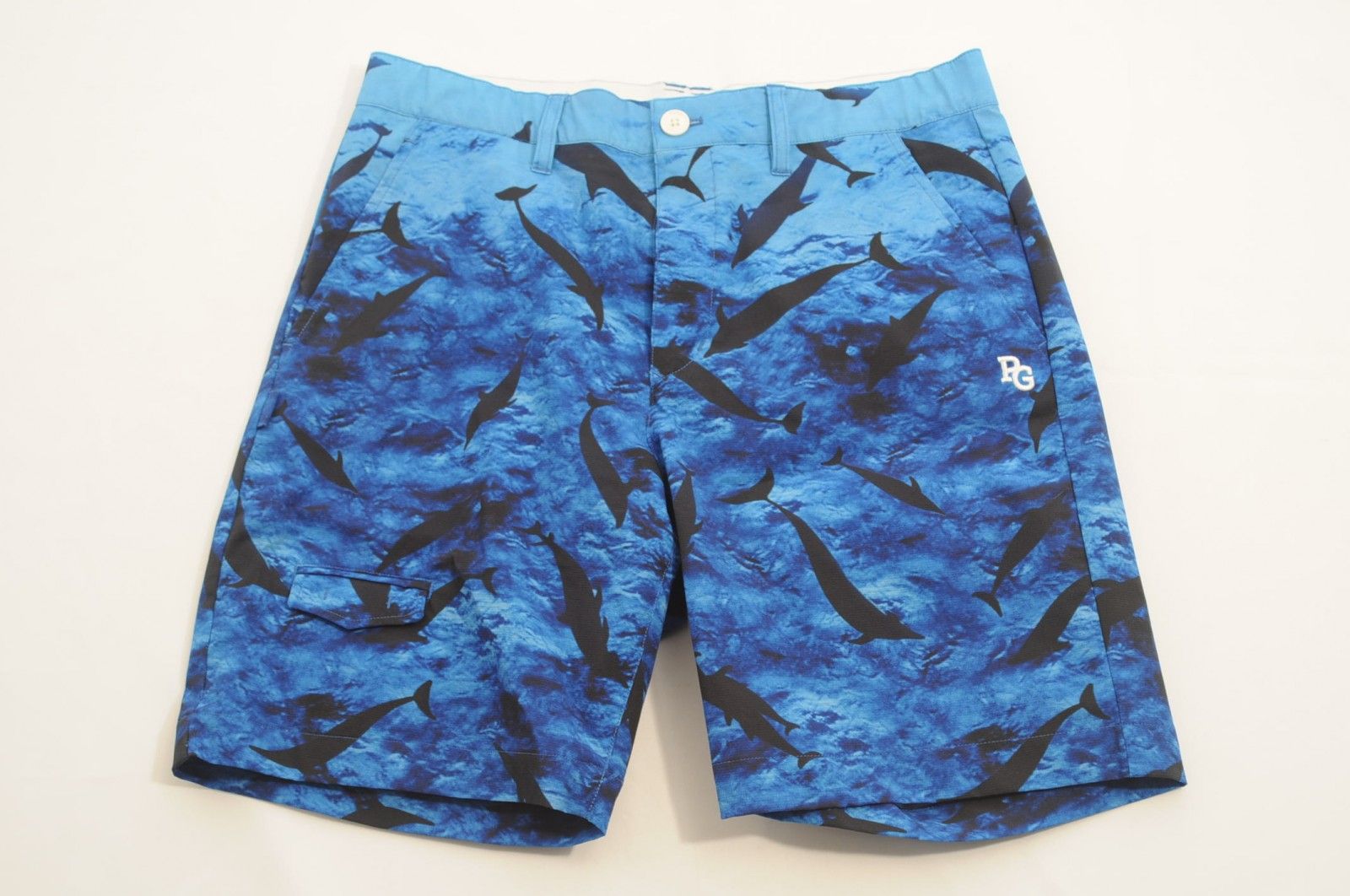 中古 メンズ パーリーゲイツ PEARLY GATES ハーフパンツ 5(L) 青