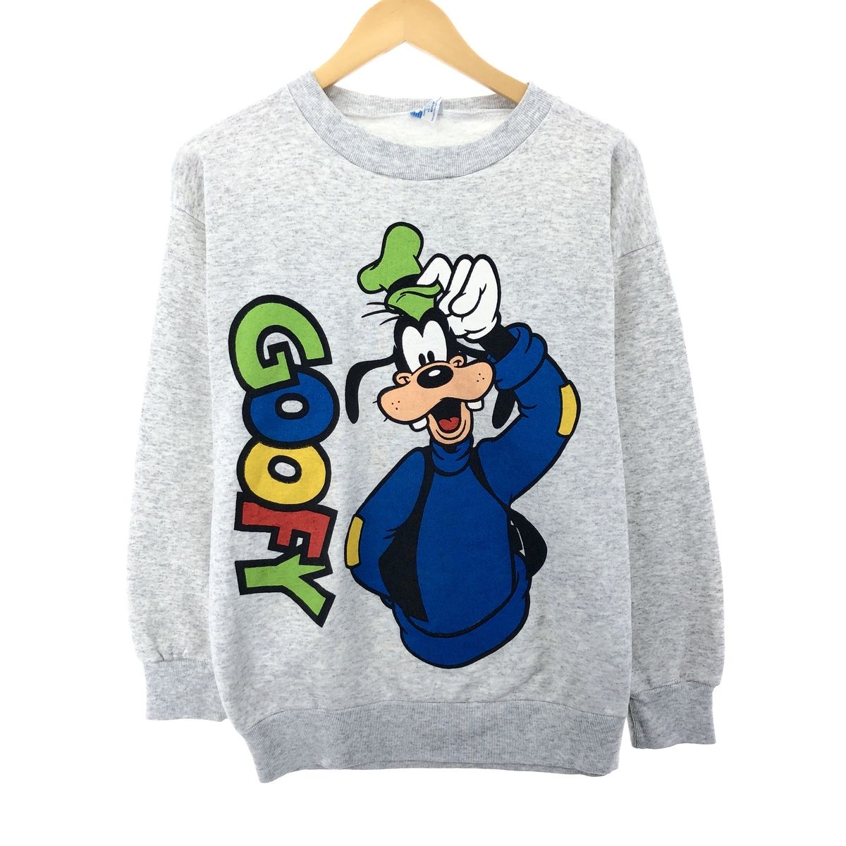 古着 90年代 ディズニー Disney GOOFY グーフィー 両面プリント 