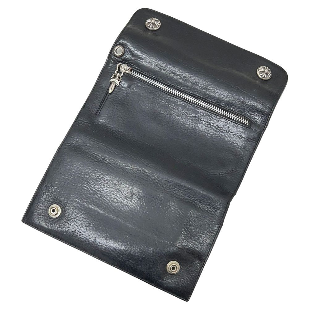 CHROME HEARTS クロムハーツ WAVE ウェーブ レザー ロング
