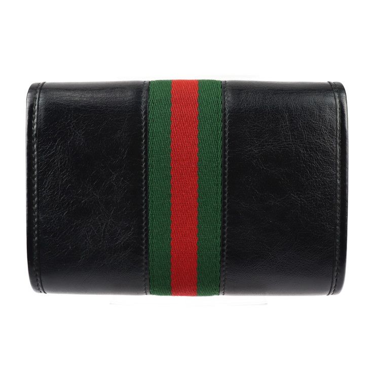 GUCCI シェリーライン ラジャ チェーン ショルダーバッグ 黒 GUCCI グッチ ラジャ チェーンショルダー ショルダーバッグ 573797