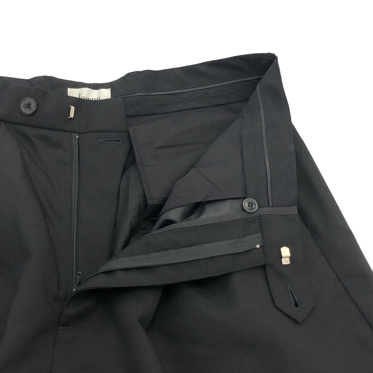 ウール2タックパンツ