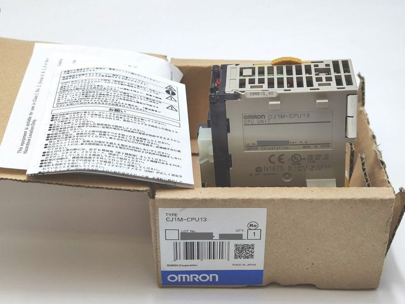 中古か未使用か不明 箱いたみあり オムロン CJ1M-CPU13 OMRON