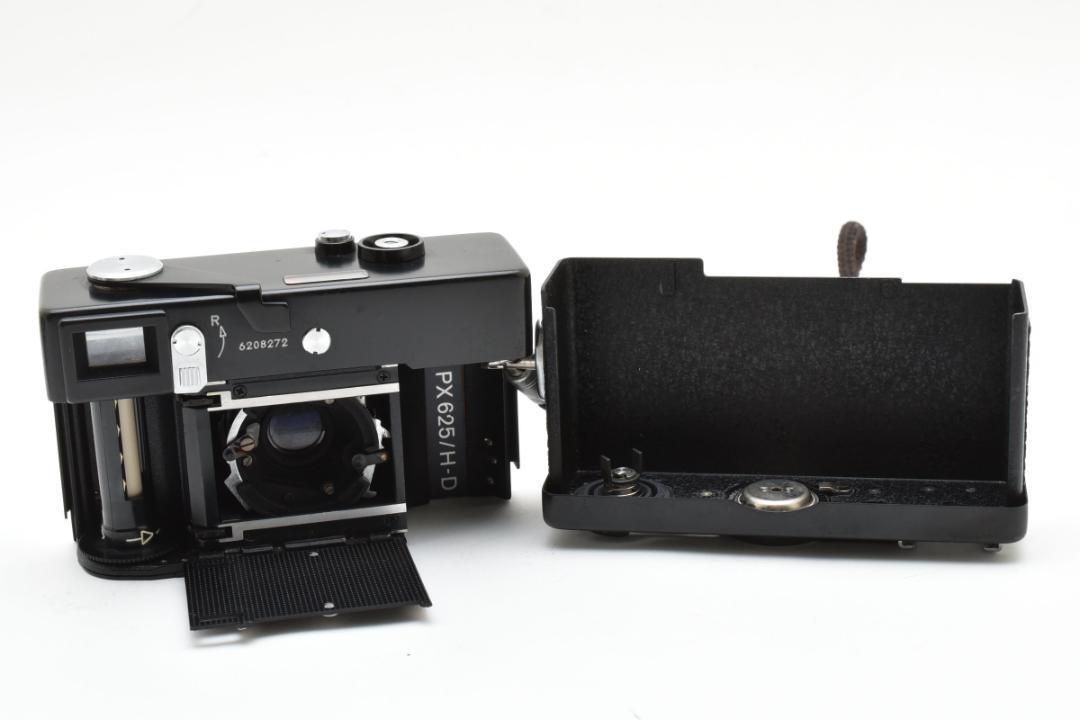  376 シャッターOK Rollei ローライ 35 Tessar 3.5 40 mm ブラック フィルムカメラ コンパクトカメラ(フィルム) フィルムカメラ