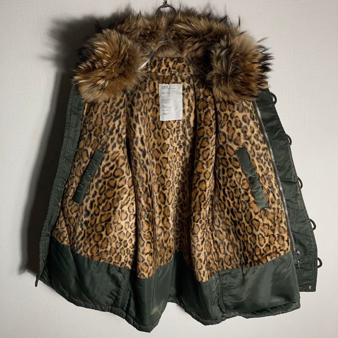 wtaps ダブルタップス 11aw レオパード N3B 美品】WTAPS N-3B