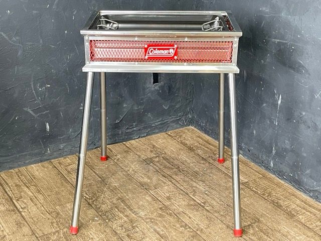 ステンレスグリル 2点セット 【中古】Coleman コールマン クール