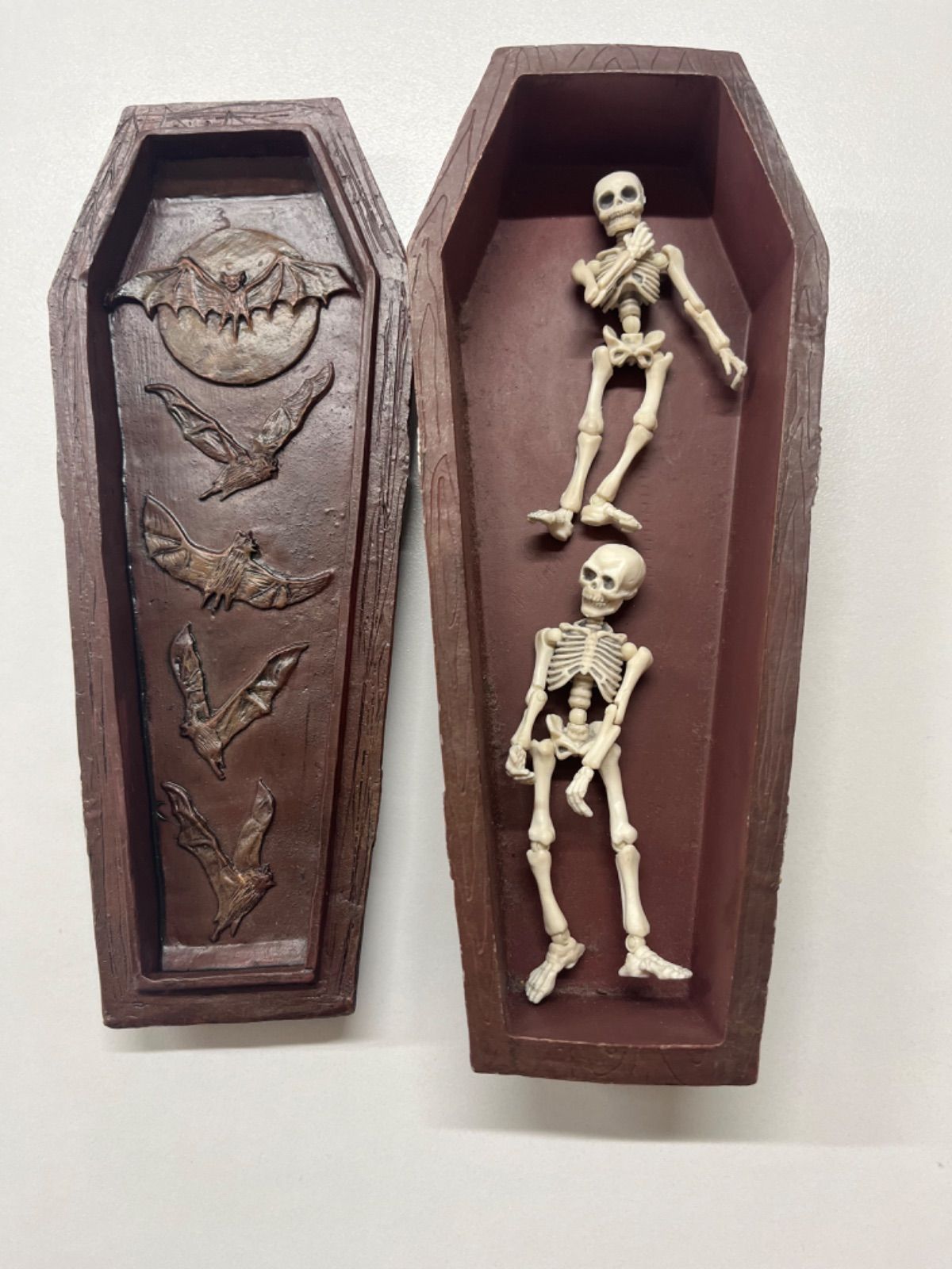 棺桶 棺 Coffin 茶 インテリア小物 小物入れ ハロウィン