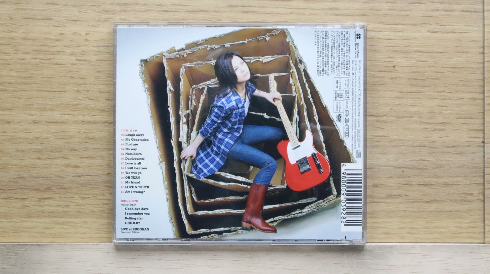 国内盤CD☆ユイ/YUI□ I LOVED YESTERDAY(初回生産限定盤)(DVD付