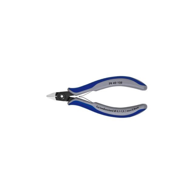 クニペックス KNIPEX 7942-125 エレクトロニクスニッパー