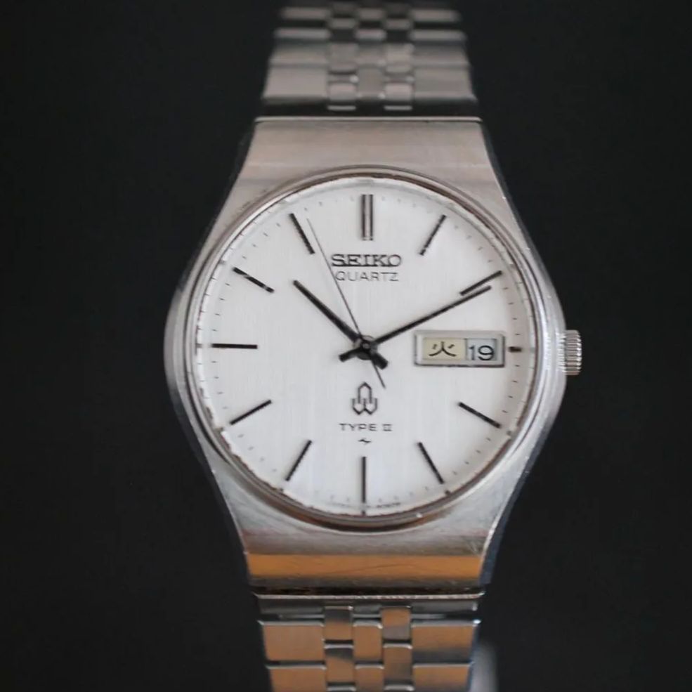 248 【稼働】Vintage SEIKO TYPE II 4336-8040 70年代セイコーデザイン 
