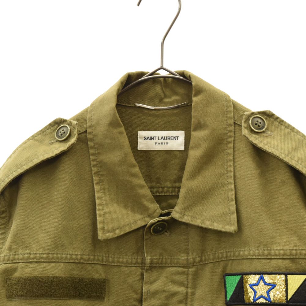 SAINT LAURENT PARIS (サンローランパリ) 16AW SHARK MILITARY SHORT 
