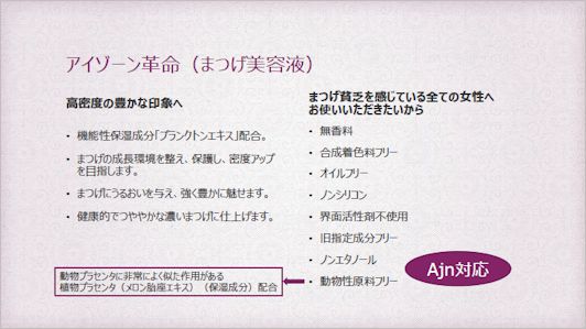 ヒルコス Ａjnアイゾーン革命 まつ毛美容液 10本ハリ 密度アップ