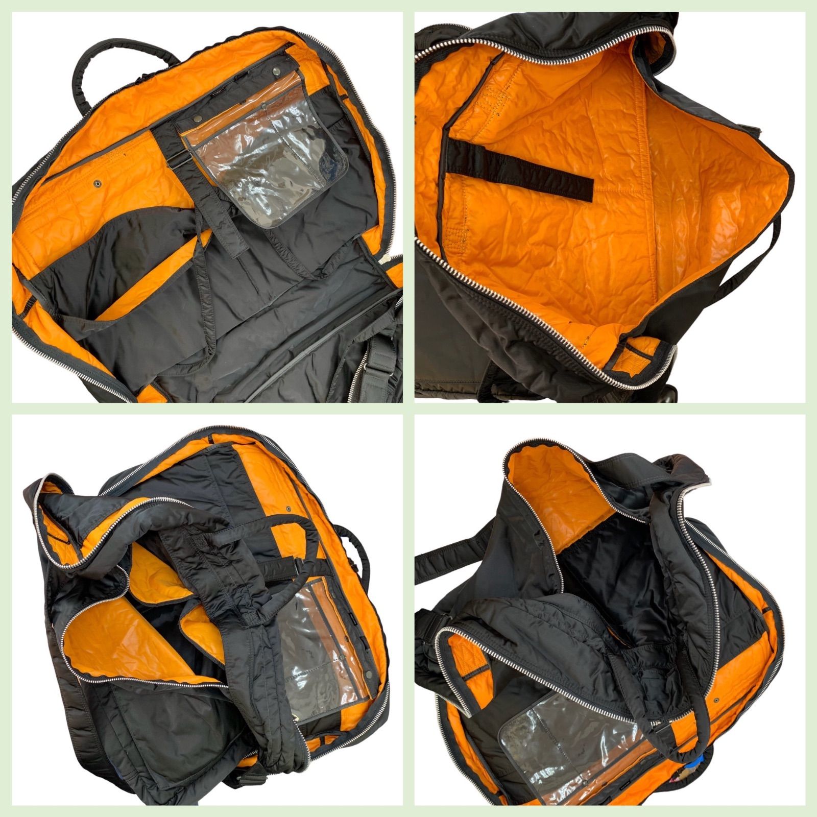 美品! 特大! PORTER TANKER ポーター タンカー大型ボストンバッグ ポーター タンカー ボストンバッグ PORTER TANKER（TANKER