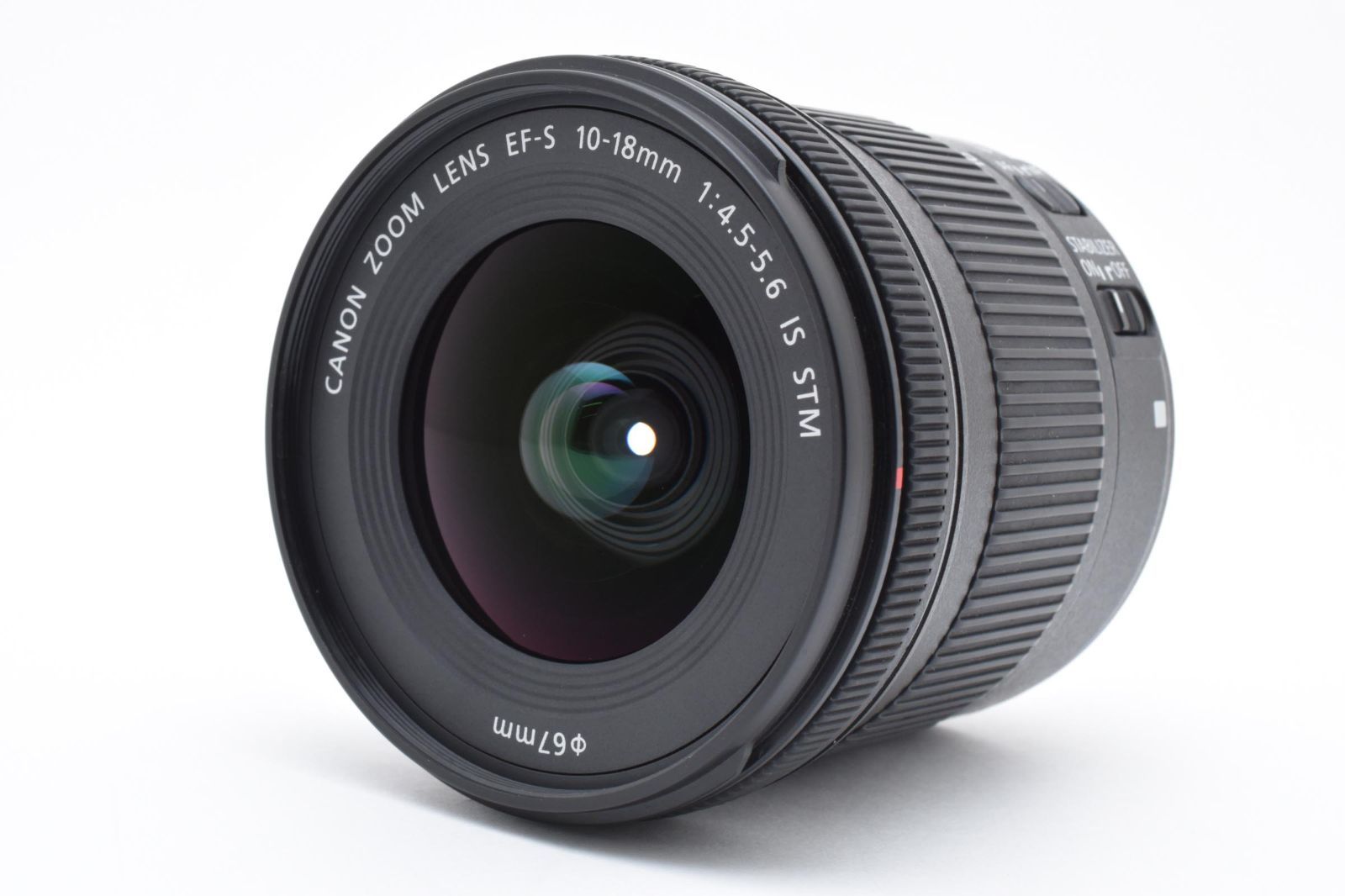 級 キヤノン Canon EF S 10 18 mm F 4 5 6 IS STM レンズキャップ付き