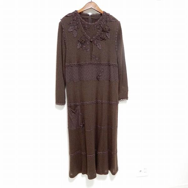 ワンピース セット aquagarage ワンピース ワンピ レディース 春 秋 S M L 七分袖 7
