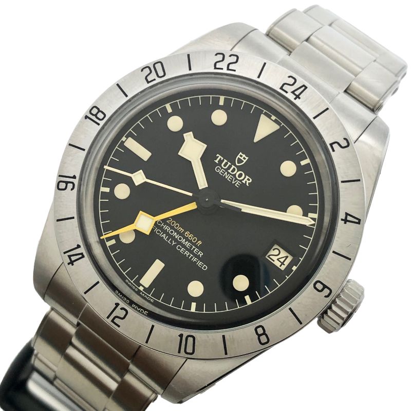 チューダー/チュードル TUDOR ブラックベイプロ 79470 ブラック ステンレススチール ステンレススチール 自動巻き メンズ 腕時計