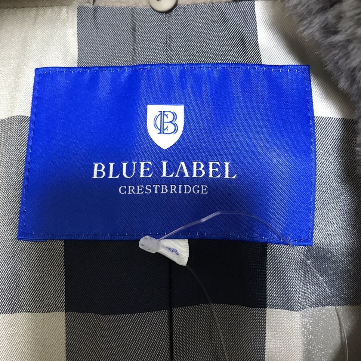 直売最安価格 BLUE LABEL クレストブリッジ ファーコート サイズ38