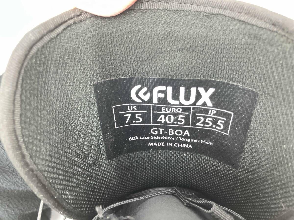 FLUX|フラックス|GT-BOA|スノーボードブーツ|ブラック|25.5cm