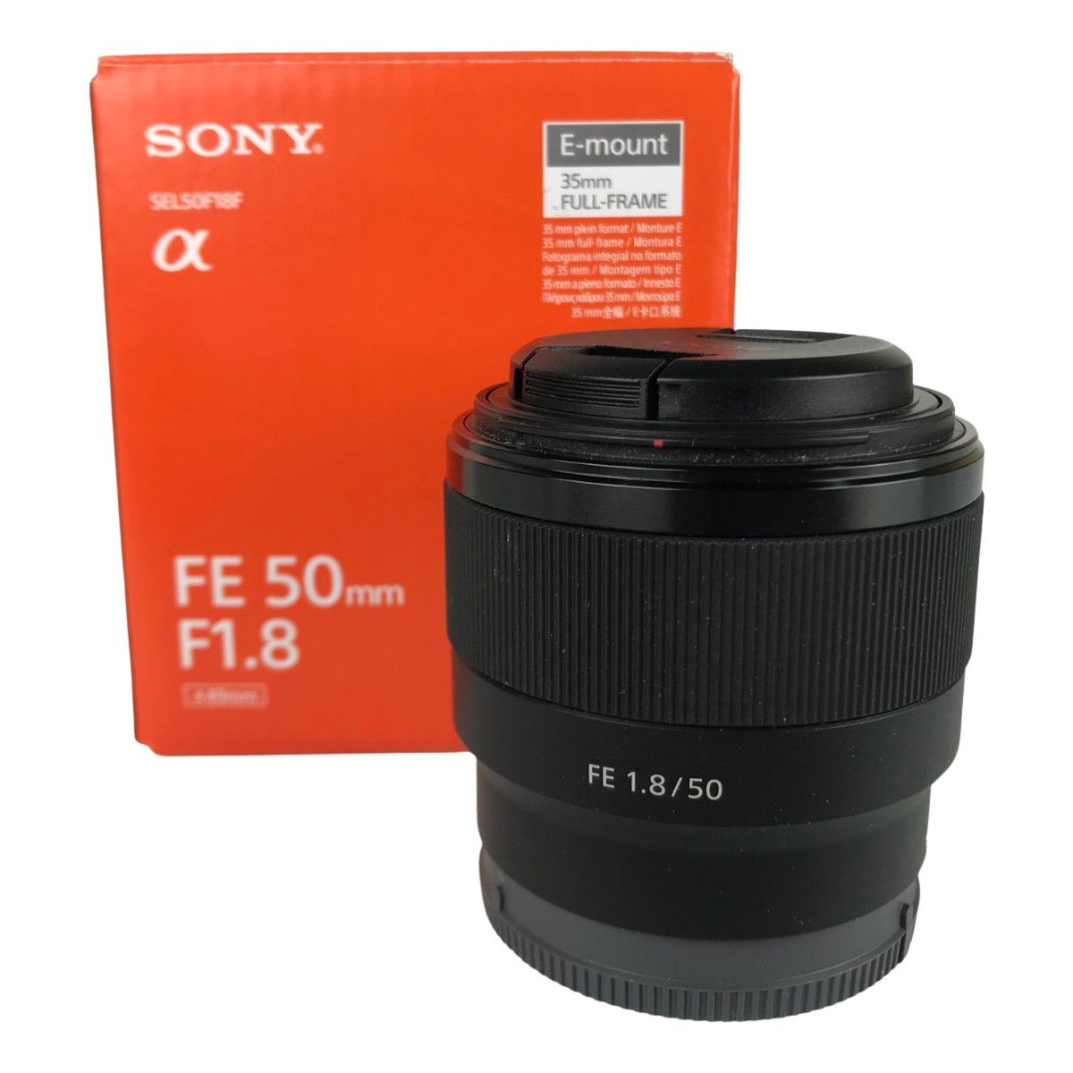 □□SONY ソニー Eマウントレンズ 単焦点レンズ FE 50mm F1.8 □□SONY ソニー Eマウントレンズ 単焦点レンズ FE 50mm F1.8