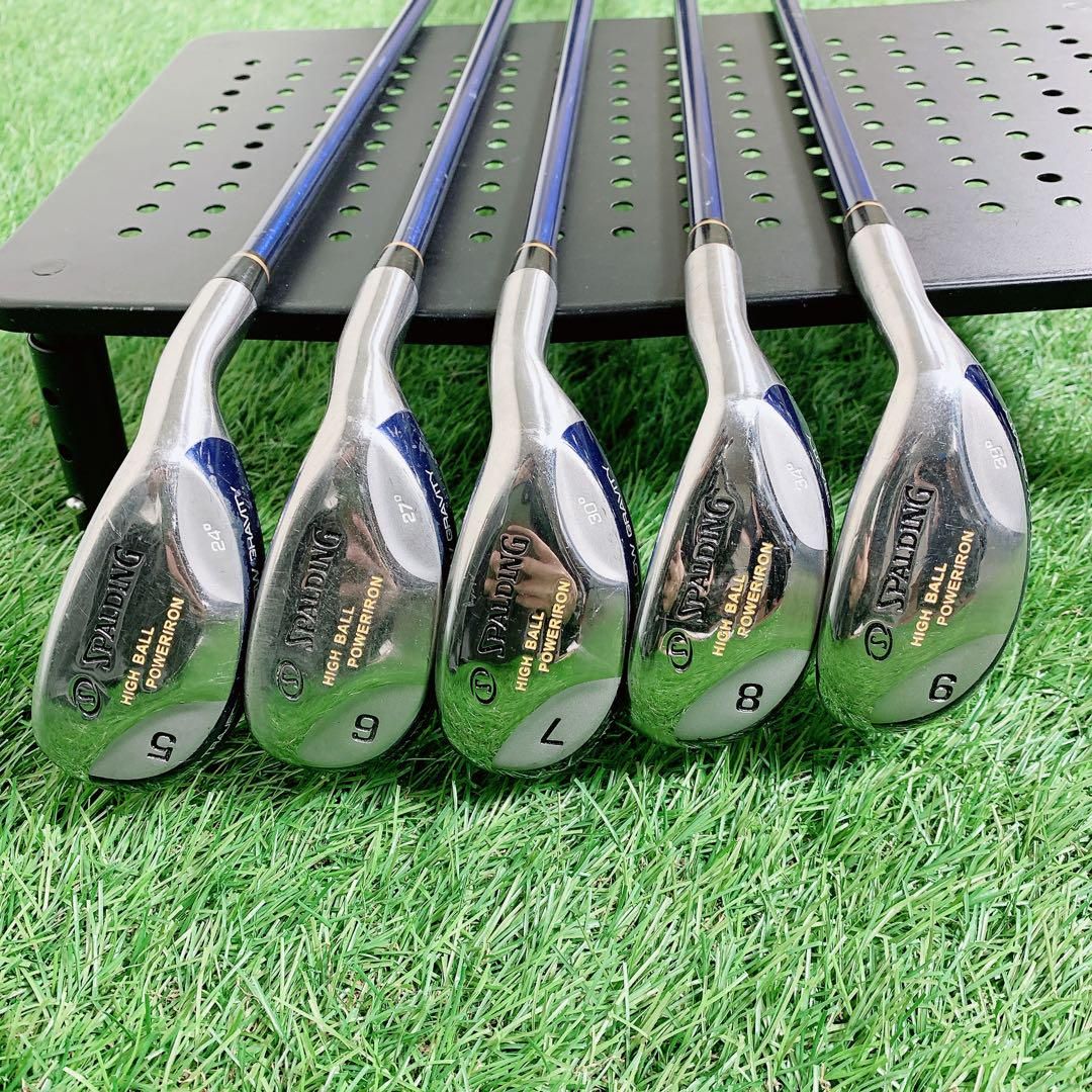 ゴルフ　アイアン　メンズ　スポルディング　パワーアイアン　N1522 ゴルフ アイアン メンズ スポルディング パワーアイアン N1522