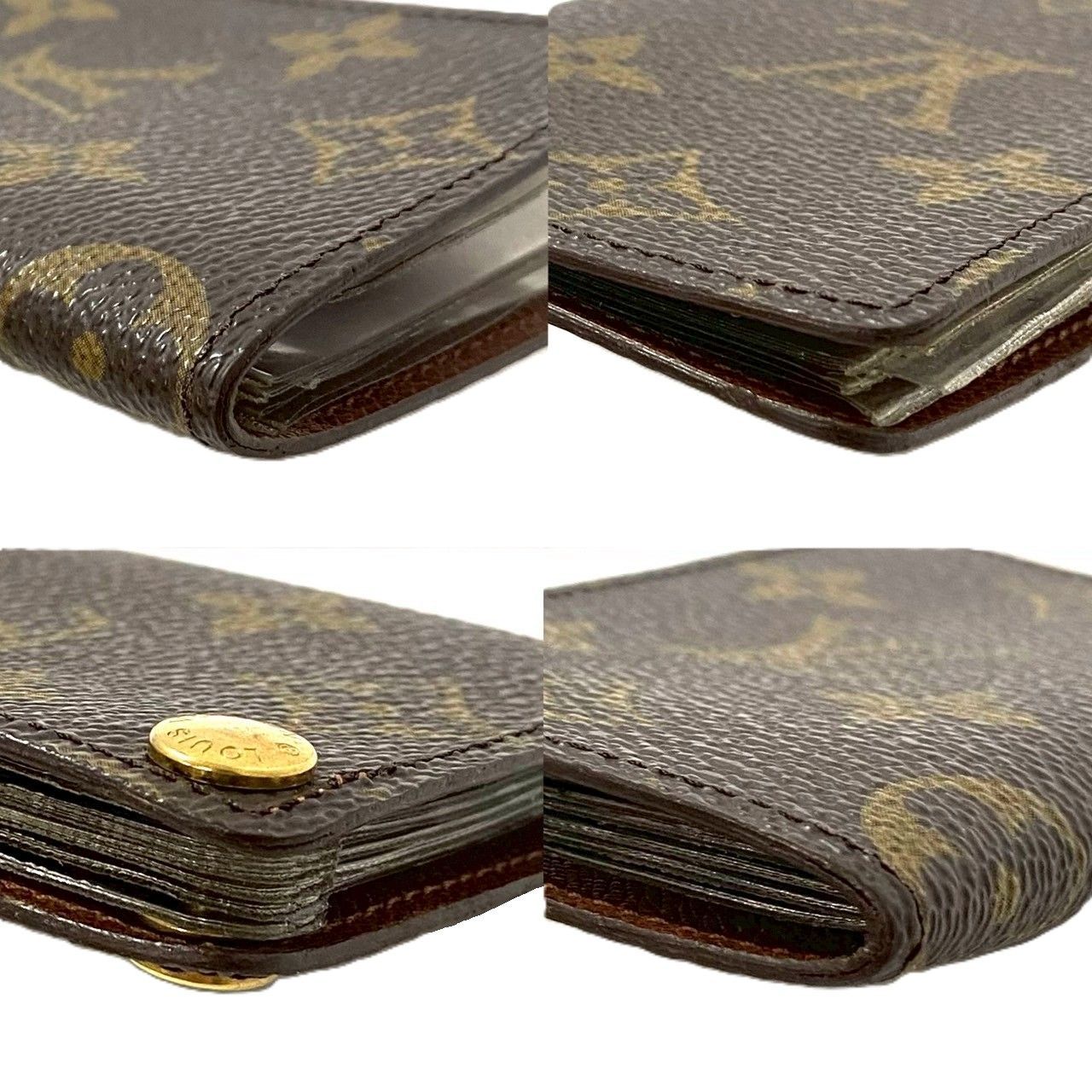 Y【LOUIS VUITTON】ポルトカルト クレディ プレッシオン M60937
