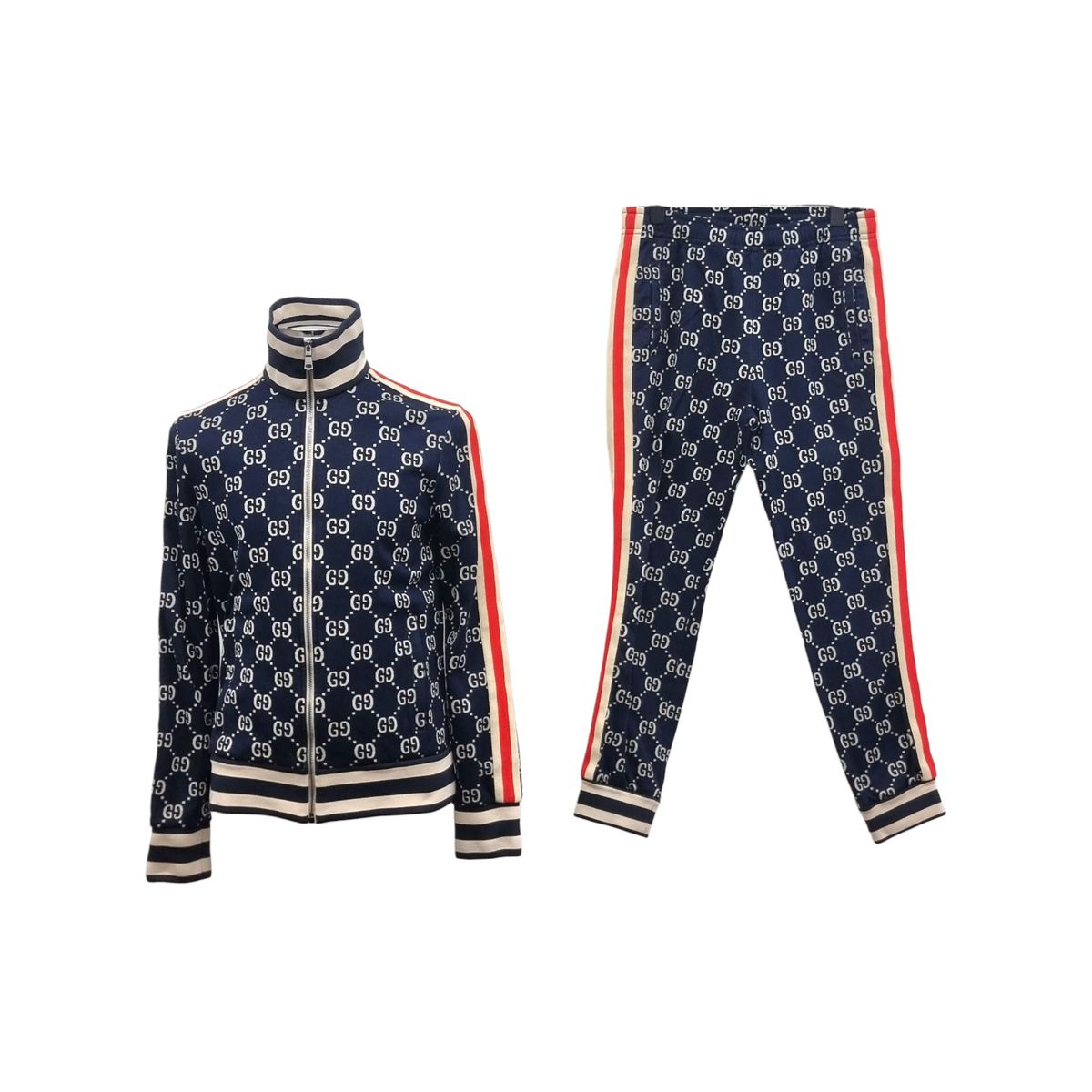 GUCCI グッチ GG メンズ ジャカード コットン ジャケット セットアップ GUB101321