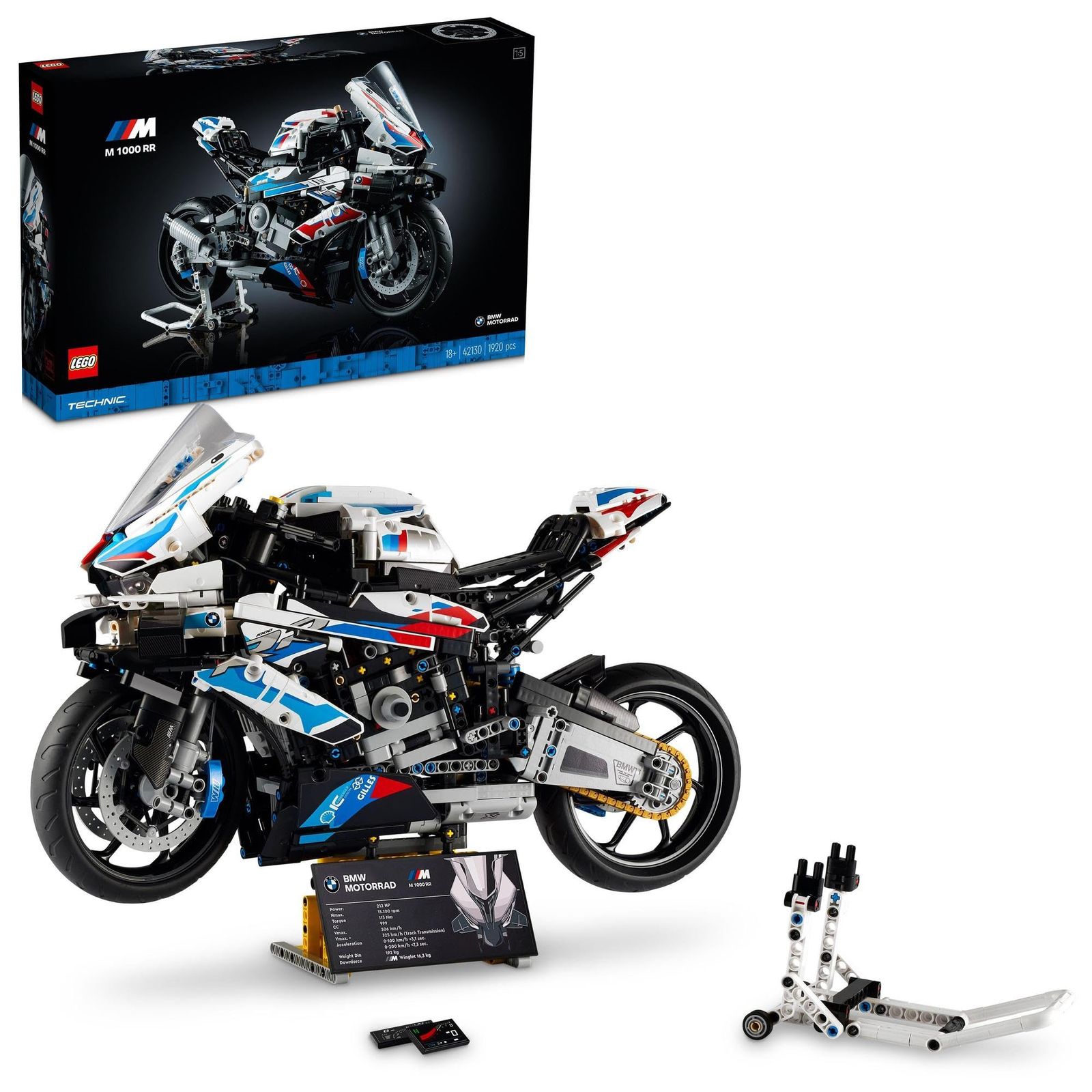 数量 レゴ LEGO テクニック BMW M1000 RR おもちゃ 玩具 誕生日 プレゼント ブロック 母の日 父の日 男性 女性 乗り物 車 ミニカー インテリア オシャレ 42130