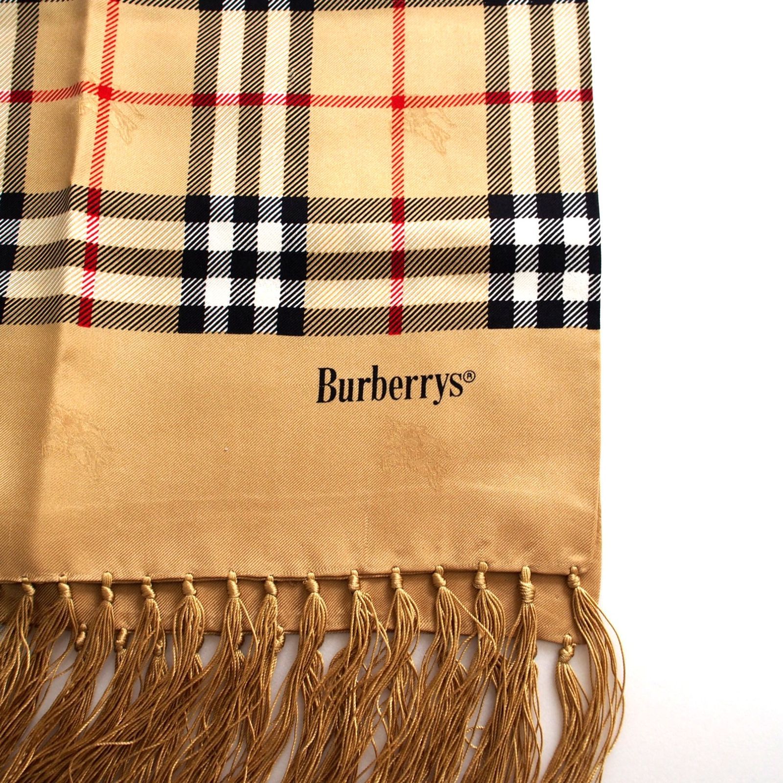 新品未使用　BURBERRYチェッ柄ストール 175x50cm 楽天市場】BURBERRY バーバリー ストール GIANT CHECK GAUZE