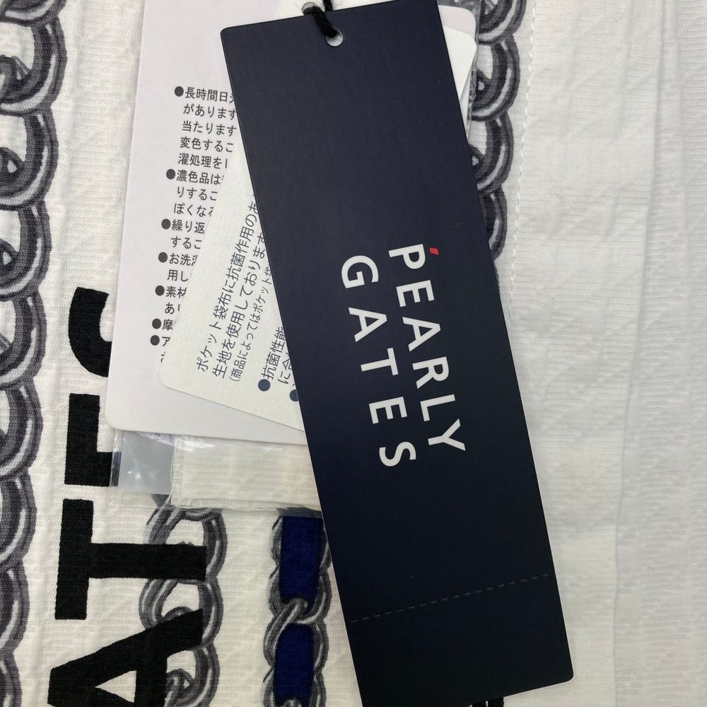 サイズ 0 PEARLY GATES パーリーゲイツ 055-2234010 ストレッチスカート ロゴ チェーンプリント ホワイト系 240101475290 ゴルフウェア レディース ストスト LLC-HASEGAWATOSO_COM