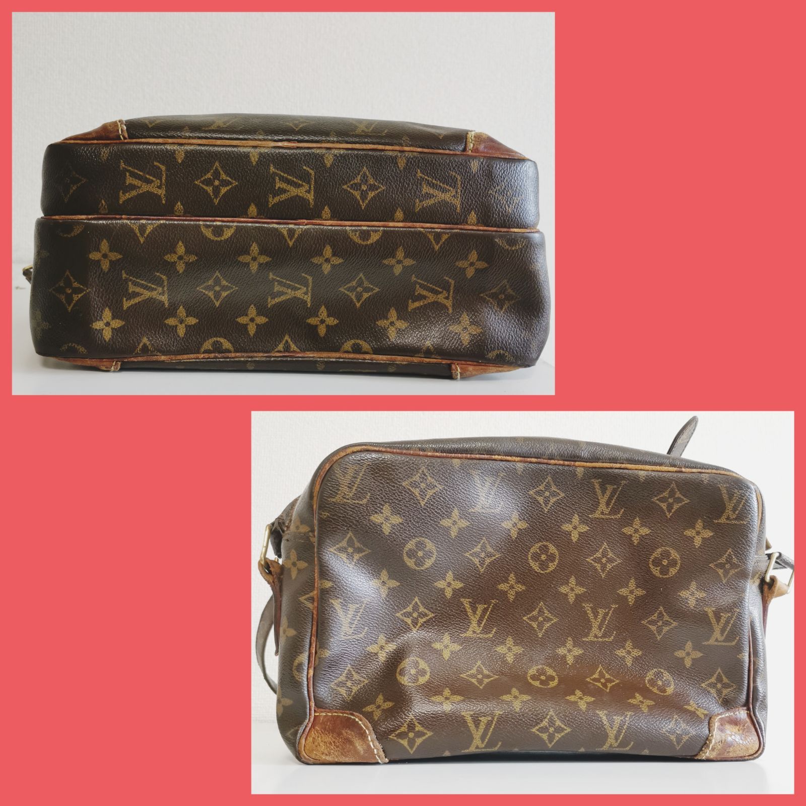 Louis Vuitton モノグラム ショルダーバッグ　鑑定書付き 正規品】LVルイヴィトン 斜め掛けショルダーバッグ トートバッグ