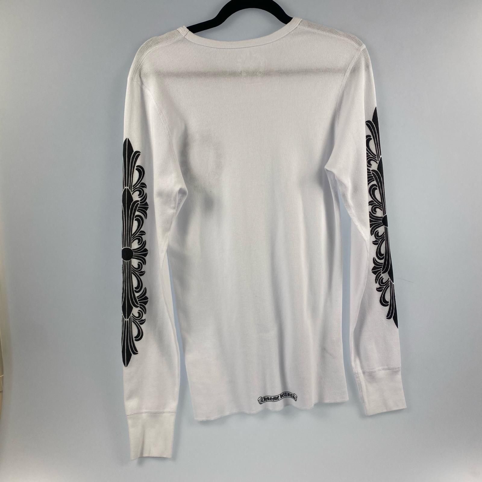 CHROME HEARTS ホワイト 長袖Tシャツ 【公式通販】