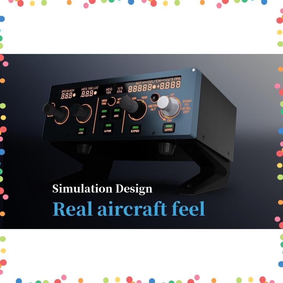 フライトシミュレーター　コントロール 人気商品】A320 FCU CUBE フライトシミュレーション WINGFLEX
