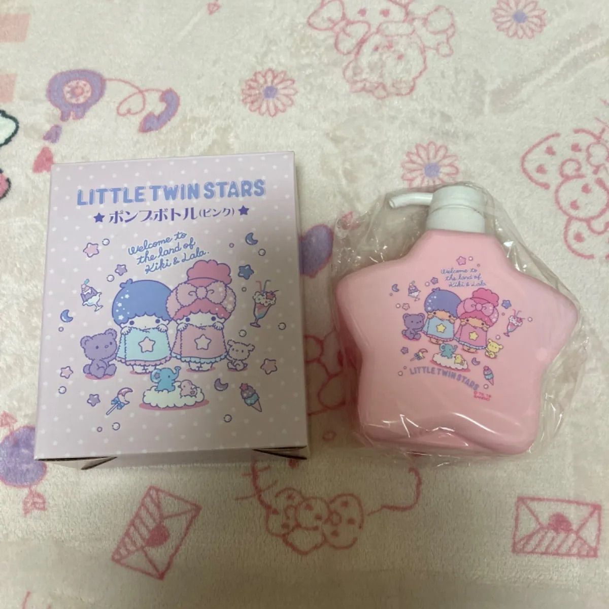 リトルツインスターズ ポンプボトル ピンク 新品未使用 キキララ