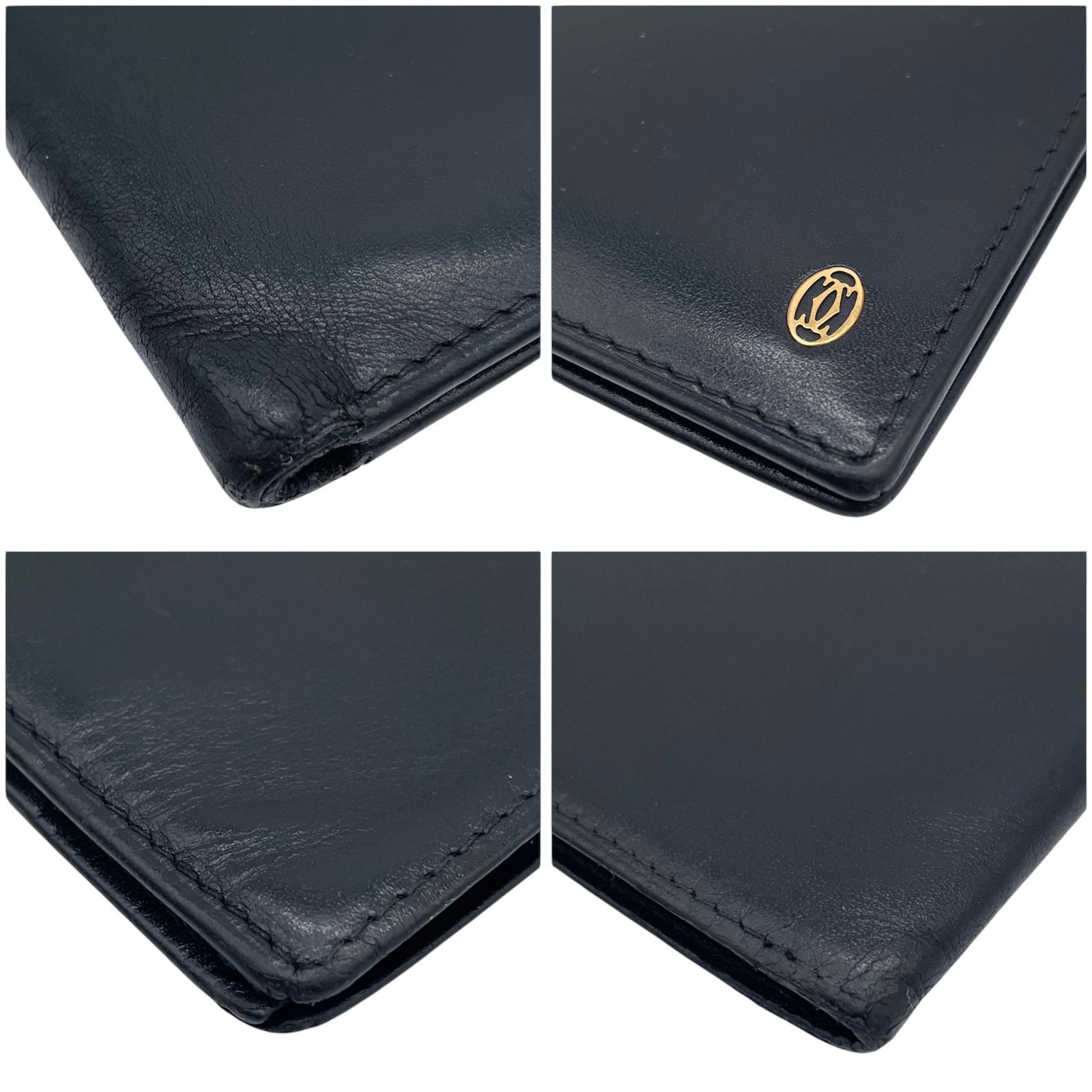 Cartier カルティエ　カード　お札入れ 箱入り Cartier カルティエ カードケース 財布 札入れ ブラック 黒 2