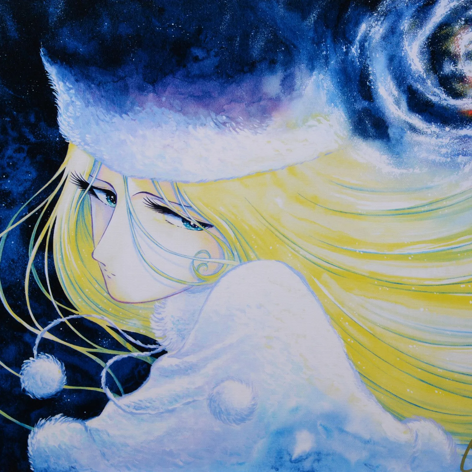 メルカリ最安値☆松本零士 シルクスクリーン ハーロックとアルカディア１号艦 メルカリ最安値☆松本零士 シルクスクリーン ハーロックとアルカディア