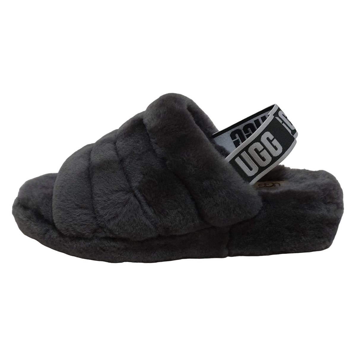 UGG サンダル ２５センチ UGG(アグ) サンダル 25 レディース フラッフ イヤー スライド