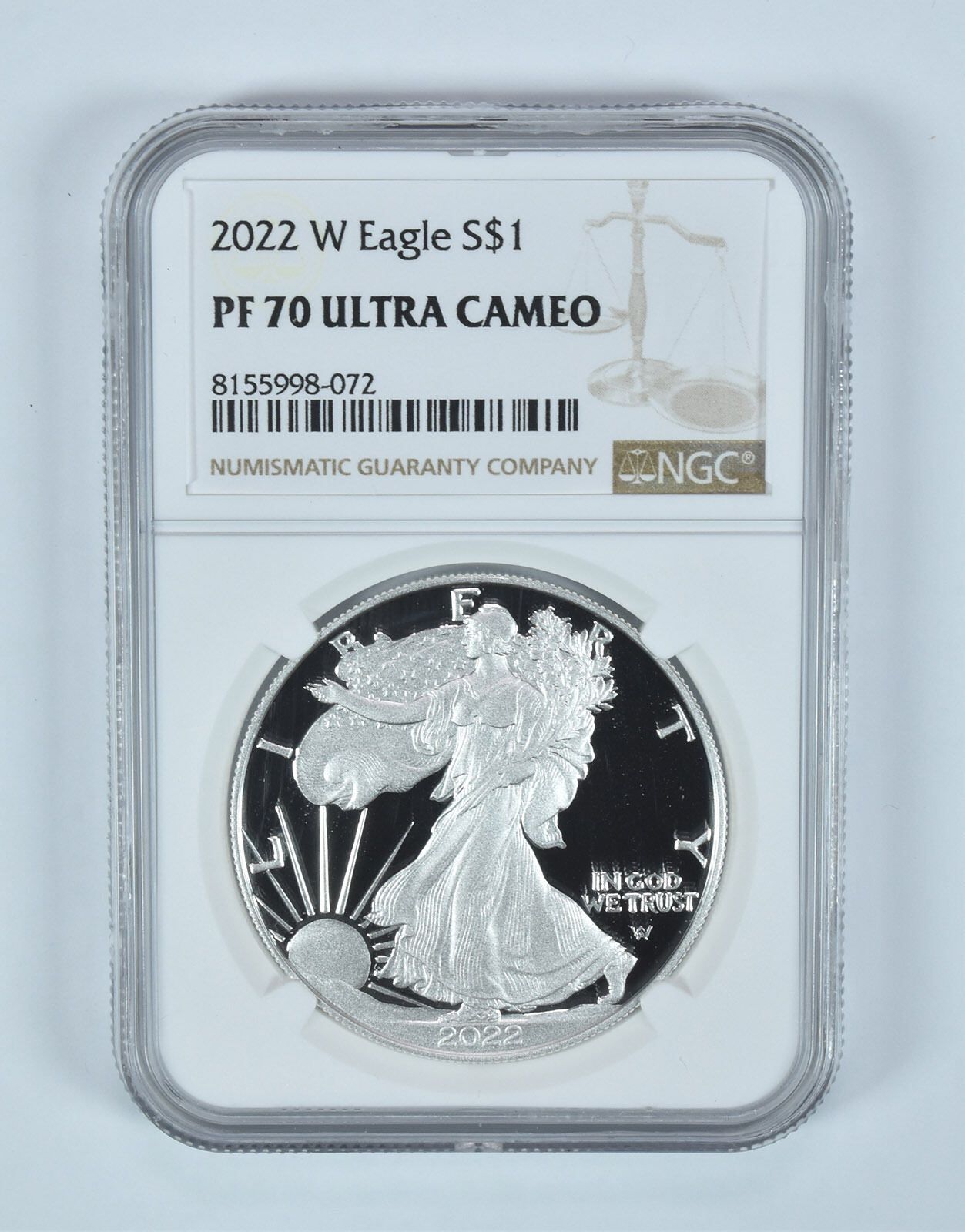 2025W アメリカン シルバー イーグル PF70 UCAM NGC ブラウンラベル