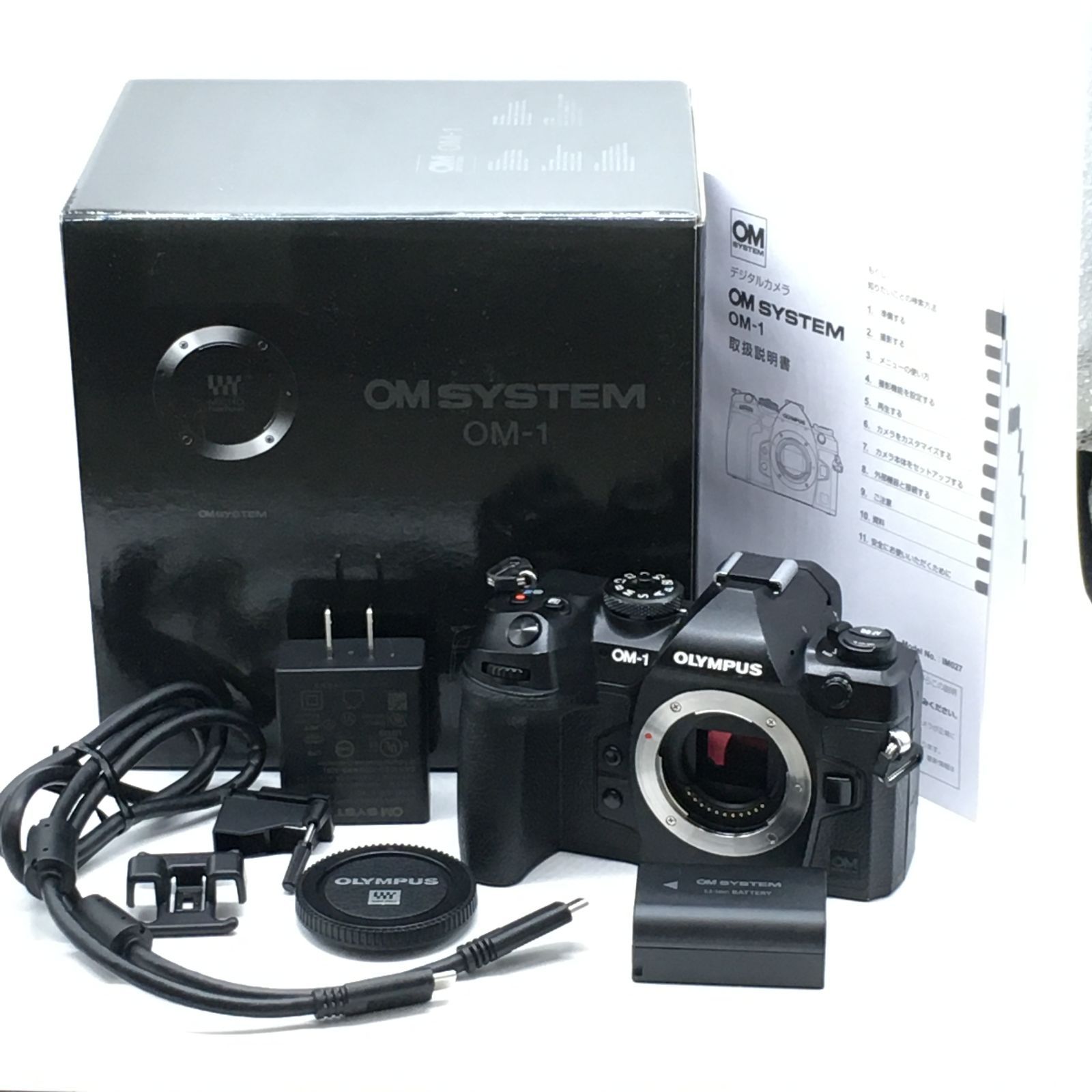 OM SYSTEM OM-1 箱付 フラッシュなど OLYMPUS