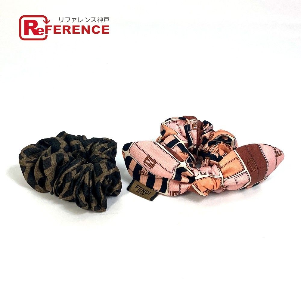 fendi シュシュ　ピンク fendi シュシュピンク