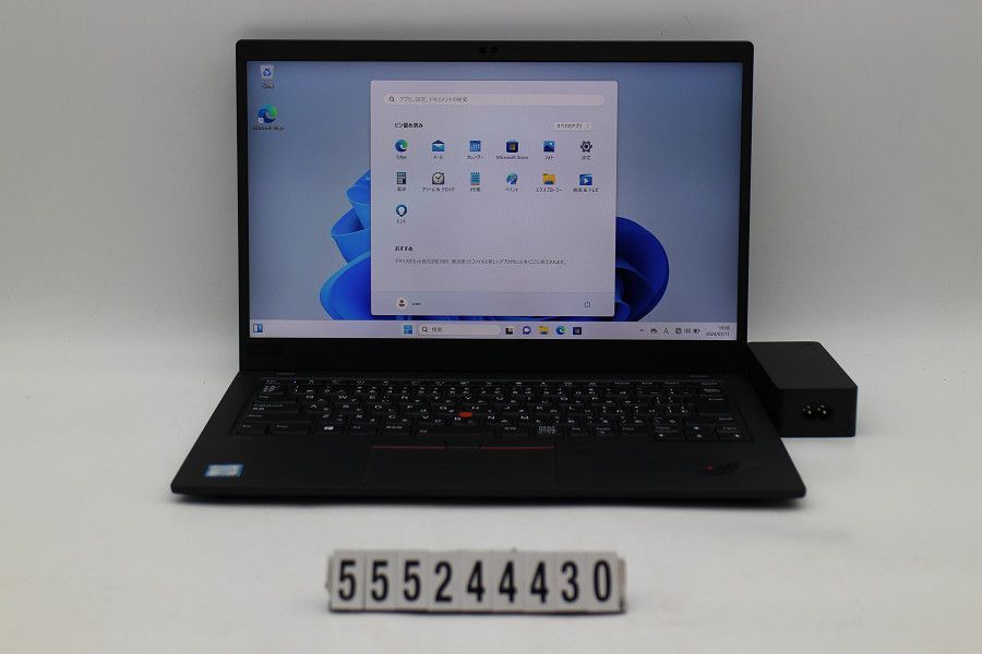 Lenovo ThinkPad X1 Carbon 7th Gen Core i5 8365U 1.6GHz/16GB/256GB(SSD)/14W/FHD(1920x1080) タッチパネル/Win11 【555244430】