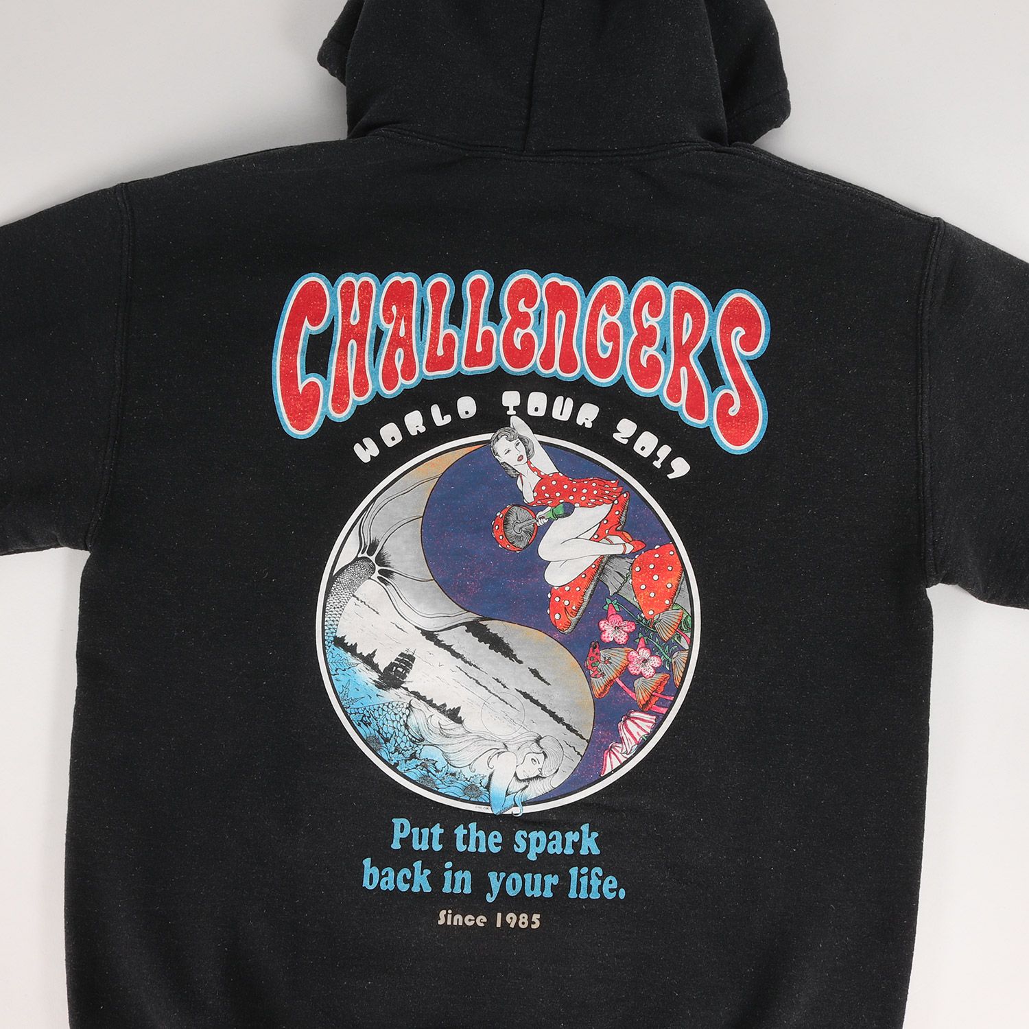 CHALLENGER チャレンジャー パーカー サイズ:S 16AW THE PARK・ING GINZA オープン記念 ウォッシュ加工 スウェット  パーカー TOUR HOODIE ブラック 黒 トップス フーディー コラボ【メンズ】 - メルカリ