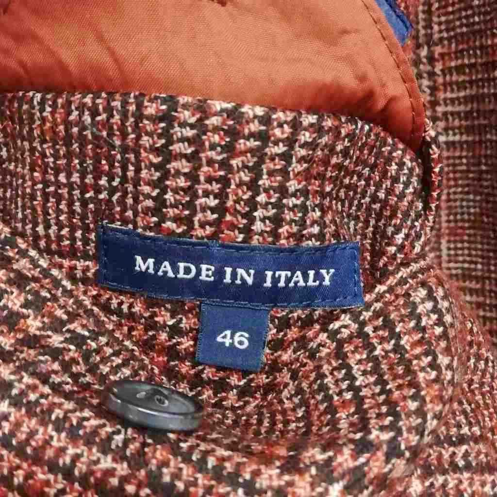 ラルディーニ 44 ダブルジャケット グレンチェック ブレスト