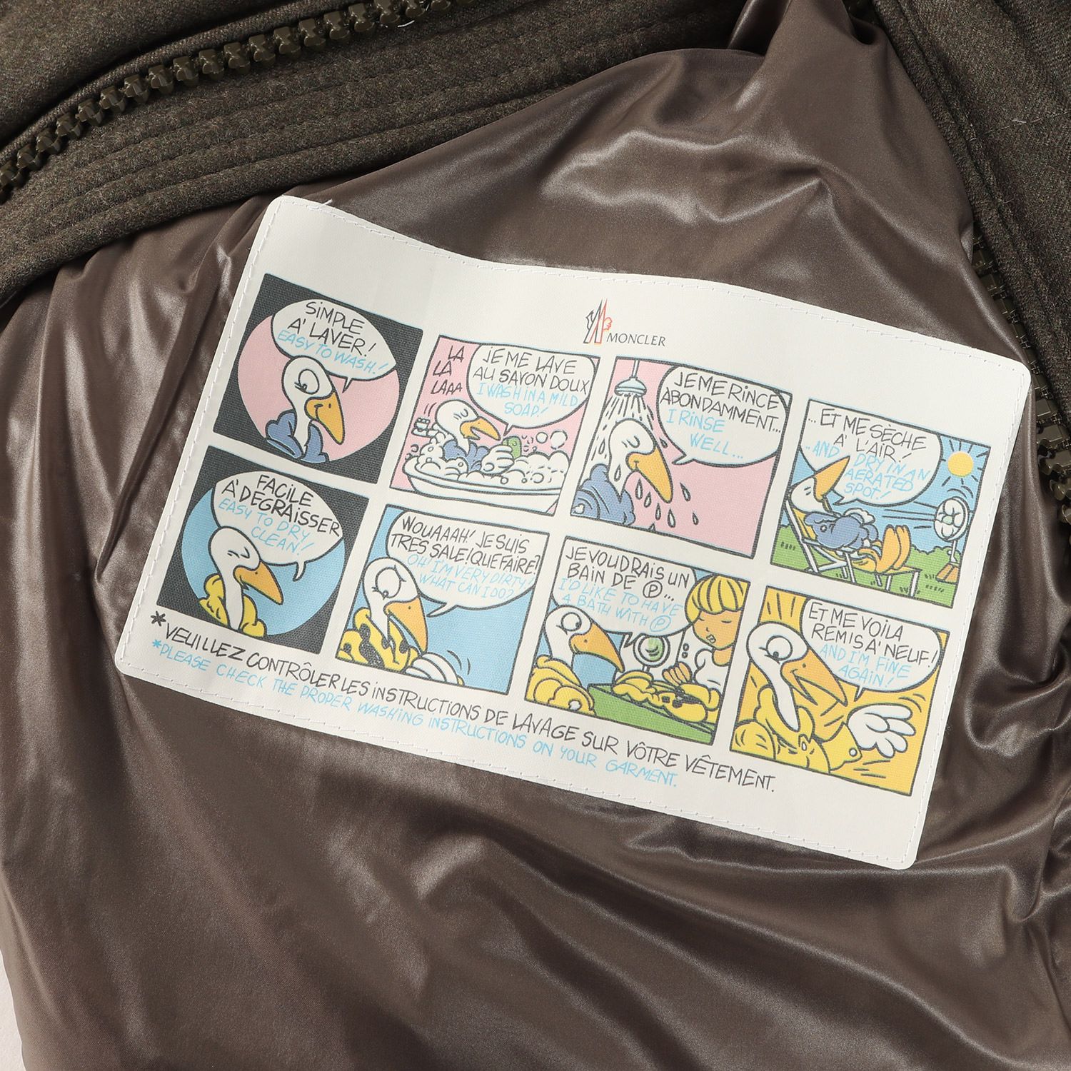 美品 MONCLER モンクレール ダウン ジャケット サイズ:1 モンジュ 